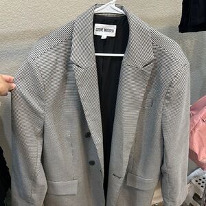 Steve Madden Black and White Blazer